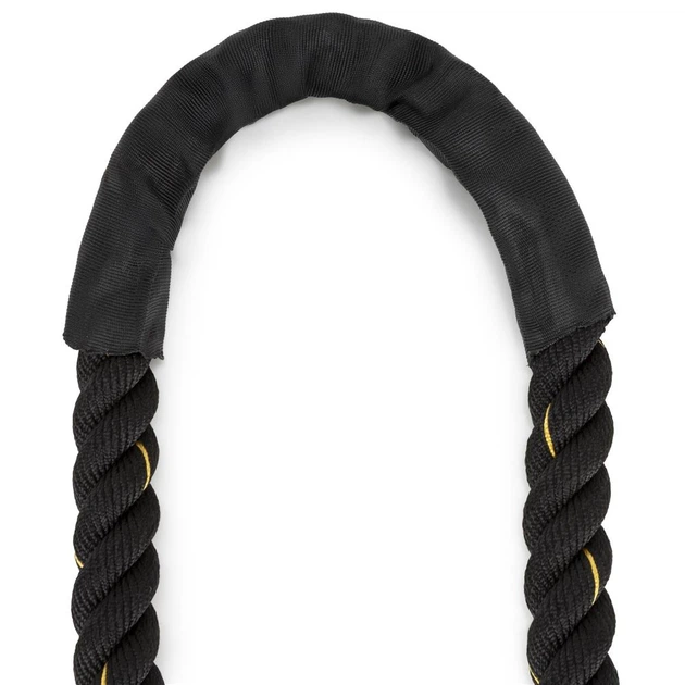 Канат для вправ для кросфіту Actiget 9 м чорний ACT0015 (5908455308182)   - зображення 4