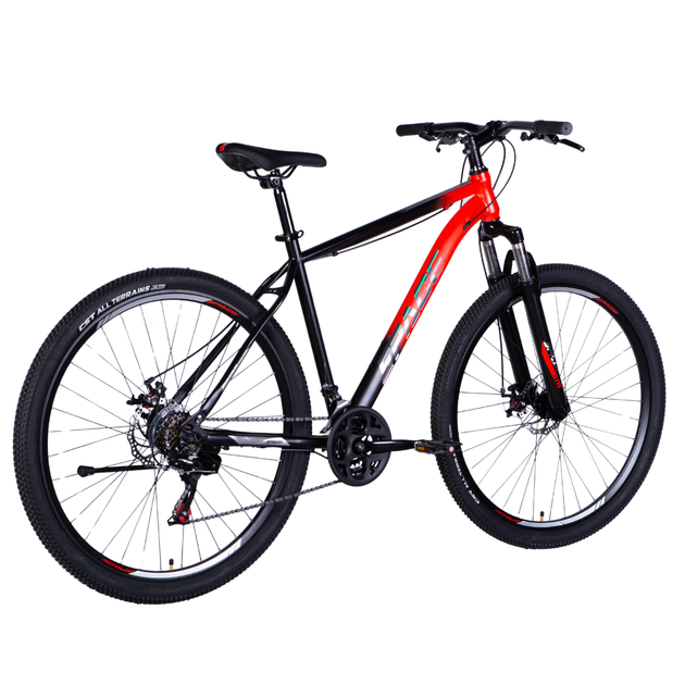 Велосипед ST 29" SPACE MARS DD FR рама-20" красно-черный (матовый) 2025 - изображение 2