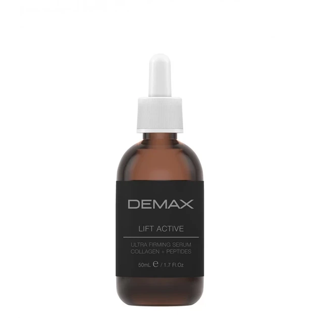 Колагеново-пептидний бустер "Ліфт Актив" - Demax Lift Active Ultra Firming Serum Collagen Peptides 50 мл - Фото 1 Колагеново-пептидний бустер "Ліфт Актив" - Demax Lift Active Ultra Firming Serum Collagen Peptides 50 мл - зображення 1