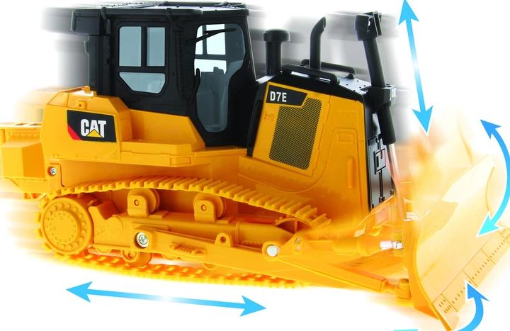 Бульдозер на радіокеруванні Carrera Cat D7E 1:24 RC 37025008 (9003150160878) - зображення 4