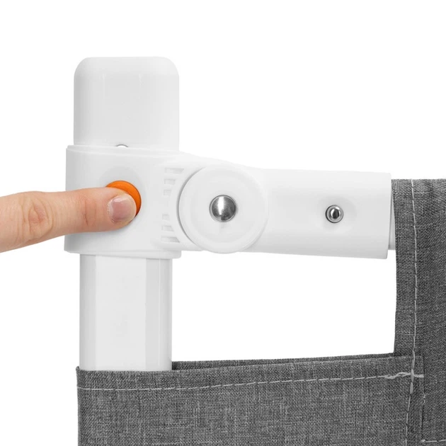 Barierka ochronna na łóżko Springos HA7526 szara 200 cm (5908455305501) - obraz 4