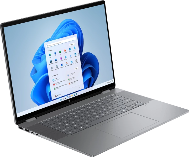 Laptop HP OmniBook X Flip 16" Next Gen AI PC 16-ar0013dx (B5UJ4UA) Meteor Silver - obraz 2