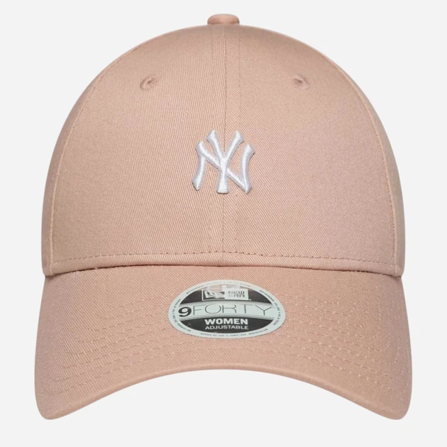 Czapka z daszkiem damska New Era Wmns Mini Logo 940 Nyy 60675536 One Size Pudrowa - obraz 3