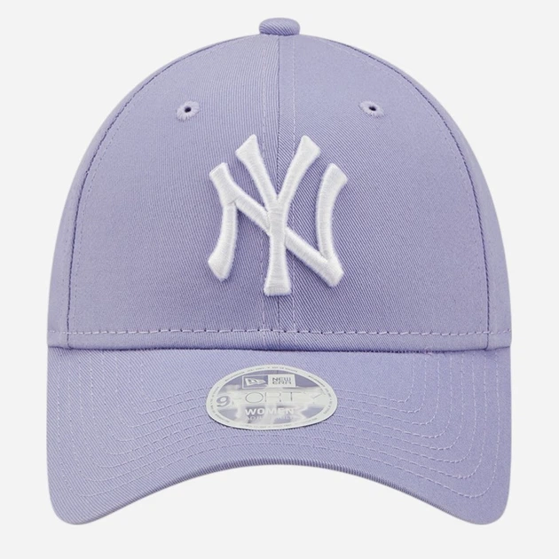 Czapka z daszkiem damska New Era Wmns League Ess 940 Nyy Lvd 60222524 One Size Fioletowa - obraz 3