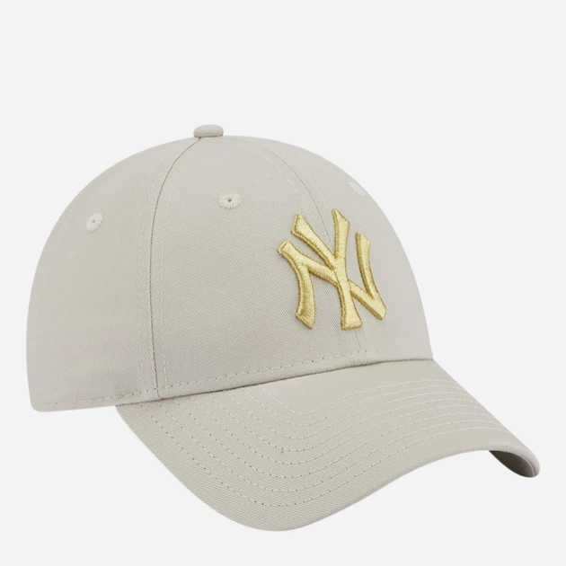 Czapka z daszkiem damska New Era Wmns Metallic Logo 940 Nyy Stn 60222491 One Size Mleczna - obraz 4