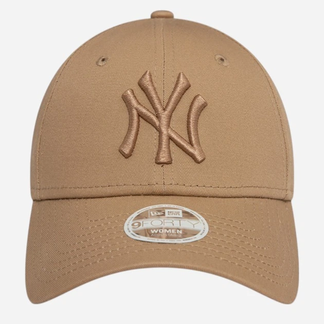 Czapka z daszkiem damska New Era Wmns Lge Ess 940 Nyy 60471463 One Size Brązowa - obraz 3