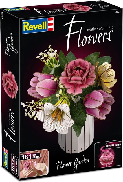 Zestaw klocków Revell Flower Garden Flowers 181 element (4009803006321) - obraz 2