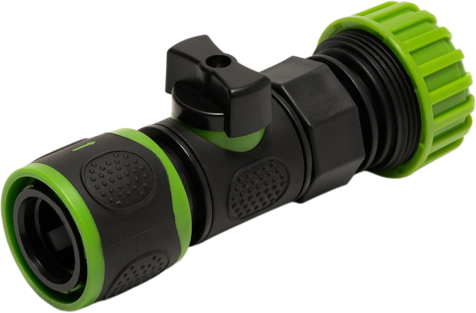 Коннектор для шланга Mastertool 3/4" с регулировочным вентилем (92-9374) - Фото 1 Коннектор для шланга Mastertool 3/4" с регулировочным вентилем (92-9374) - изображение 1