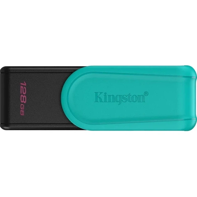 Флеш пам'ять KINGSTON Exodia S 128GB Black/Turquoise DTXS/128GB - Фото 3 Флеш пам'ять KINGSTON Exodia S 128GB Black/Turquoise DTXS/128GB - изображение 3