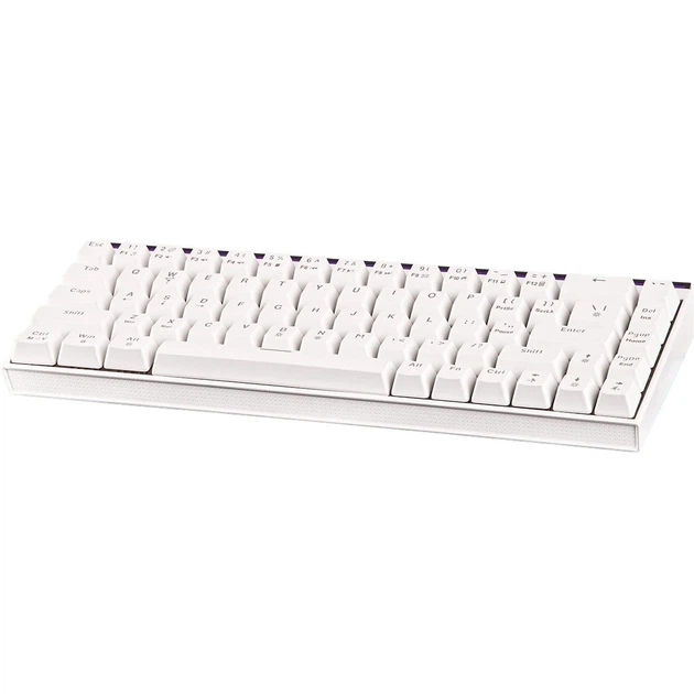 Клавіатура ігрова Ajazz NK68 Red Switch White/Біла - изображение 7