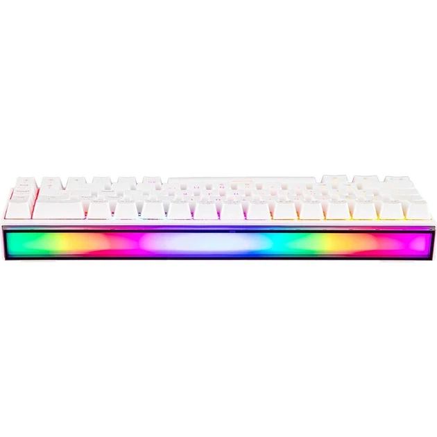Клавіатура ігрова Ajazz NK68 Red Switch White/Біла - изображение 12