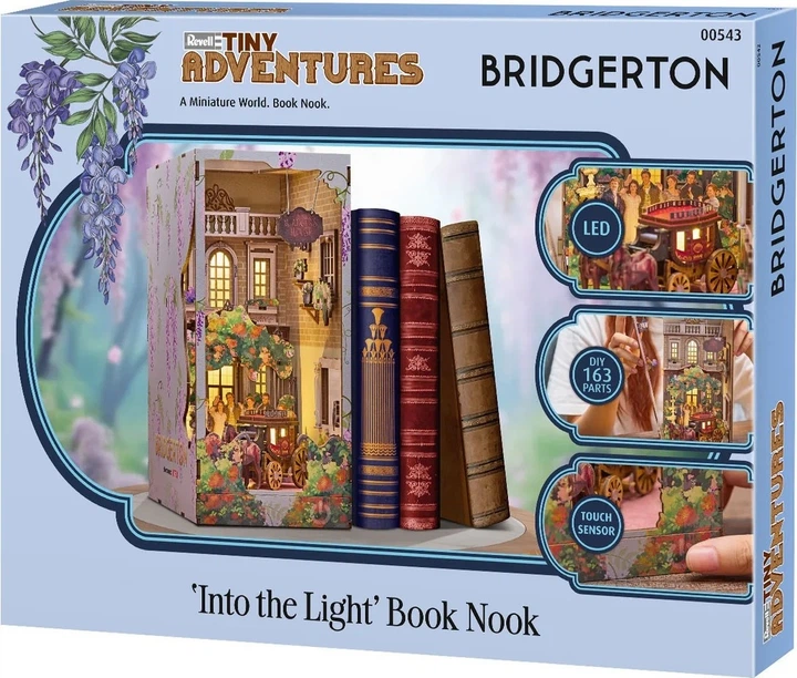 Пазл Revell Tiny Adventures - Bridgerton "Into the Light" (Book Nook) 163 елементи (4009803005430) - зображення 2
