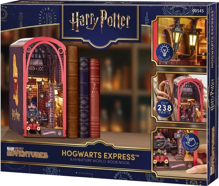 Пазл Revell Tiny Adventures - Harry Potter "Hogwarts Express" (Book Nook) 238 елементів (4009803005454) - зображення 9