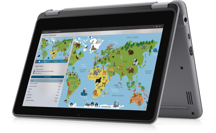 Сенсорний Ноутбук-Трансформер Dell Latitude 3120 Pentium N6000 RAM 4gb SSD 128gb HD 11,6'' Win10 - Б/В - зображення 2