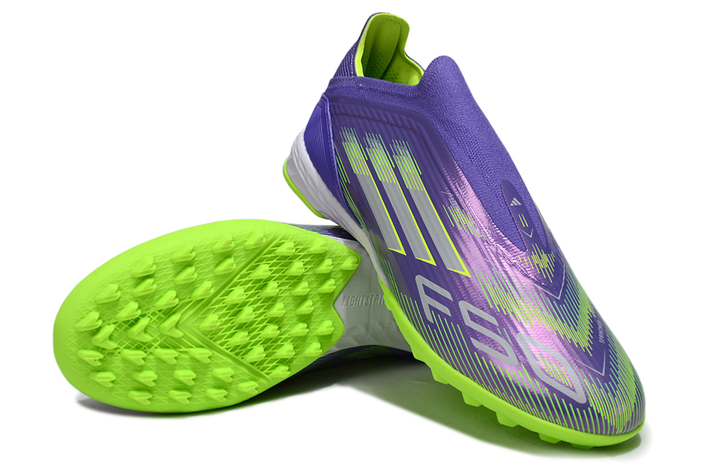 Сороконожки футбольные F50 PRO LACELESS TF RADIANT BLAZE 41 (26 см) - изображение 8