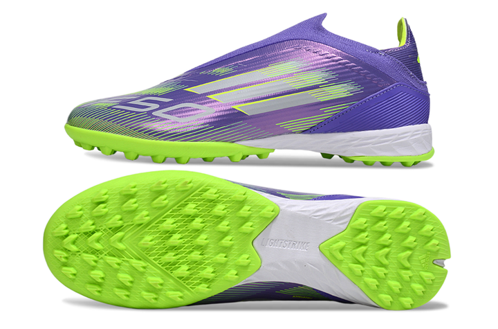 Сороконожки футбольные F50 PRO LACELESS TF RADIANT BLAZE 41 (26 см) - изображение 3