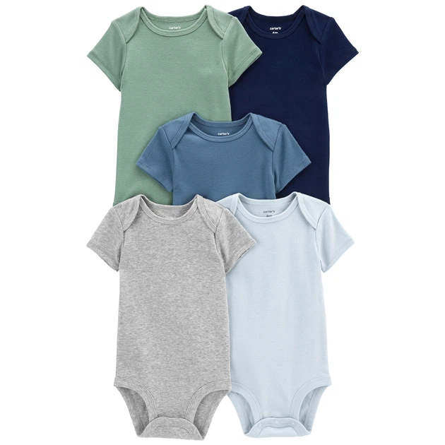 Боді Carter's 5 шт для хлопчика 55-61 см (1P686110_3M) - Фото 1 Боді Carter's 5 шт для хлопчика 55-61 см (1P686110_3M) - изображение 1