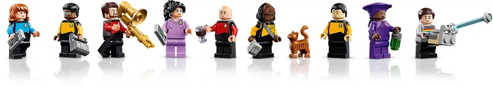 Конструктор LEGO Icons Star Trek U.S.S. Enterprise NCC-1701-D 3600 деталей (10356) - изображение 11