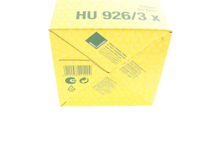 Фільтр масляний BMW 3 (E36/E46)/5 (E34) 2.0/2.5i 90-96 (M50/M52) MANN-FILTER HU 926/3 X - изображение 9