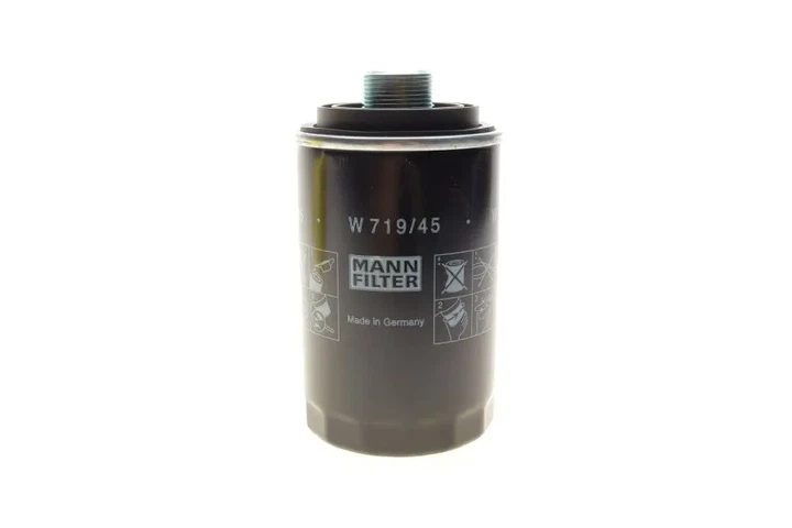 Фільтр масляний VW T5 2.0TSI 11- MANN-FILTER W 719/45 - изображение 3