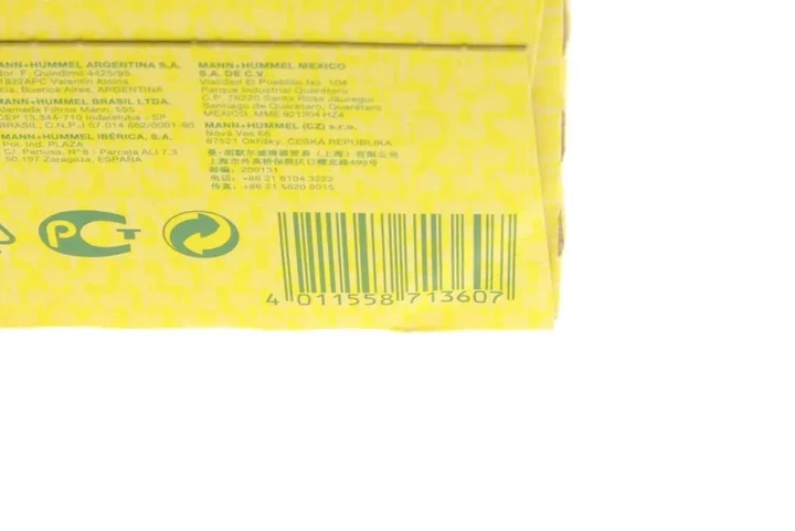 Фільтр масляний VW T4 2.4D/2.5TDI 90-03/Volvo 940/960 2.4TD 90-96 MANN-FILTER W 950/4 - изображение 5