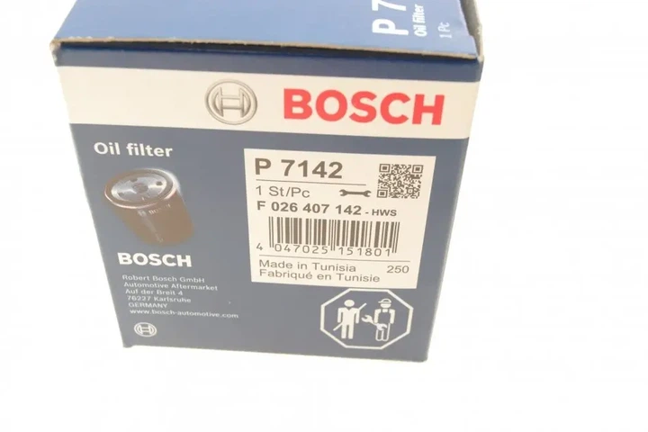 Фільтр масляний Hyundai Accent/Getz/i10/i20/i30 1.0/1.4 11- BOSCH F026407142 - Фото 5 Фільтр масляний Hyundai Accent/Getz/i10/i20/i30 1.0/1.4 11- BOSCH F026407142 - изображение 5