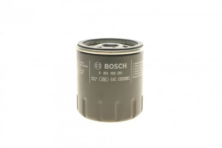 Фільтр масляний Citroen Berlingo/Peugeot Partner/Fiat Scudo 1.8/1.9D/1.4i/1.8i 96-99 (h=85mm) BOSCH 0451103261 - изображение 4