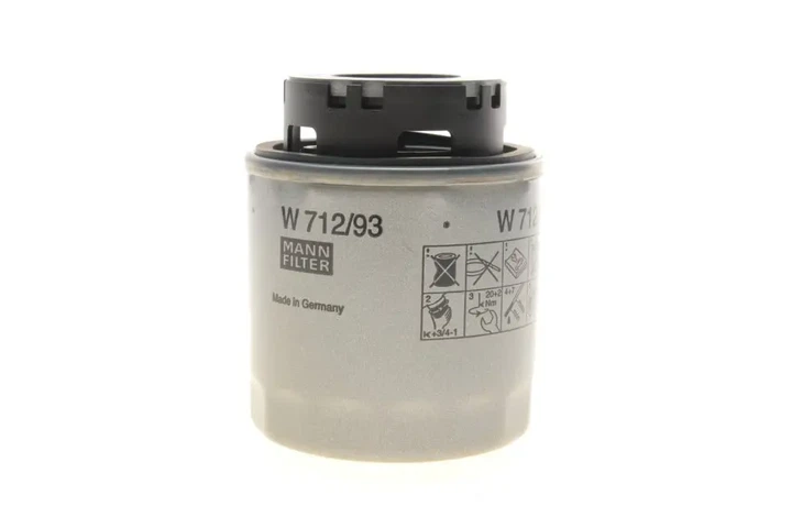Фільтр масляний VW Golf 1.2/1.4 TSI 07-13/Jetta/Passat 1.4 TSI 07-10 MANN-FILTER W 712/93 - изображение 4