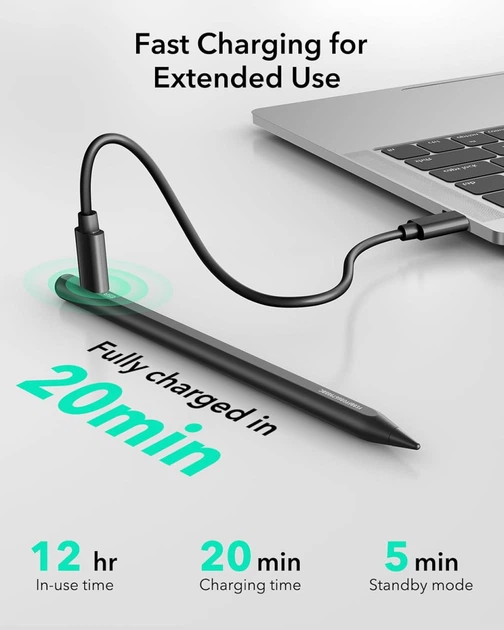 Стилус ESR Geo Digital Pencil для iPad Black (6C0060102) - изображение 7