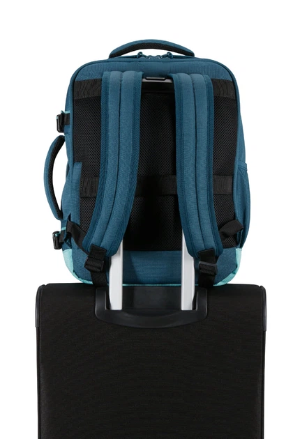 Рюкзак Для Путешествий S/M American Tourister TAKE2CABIN HARBOR BLUE/DUSTY TURQUOISE 40x30x20 91G*71018 - Фото 4 Рюкзак Для Путешествий S/M American Tourister TAKE2CABIN HARBOR BLUE/DUSTY TURQUOISE 40x30x20 91G*71018 - изображение 4