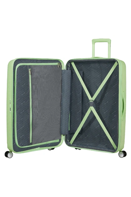 Чемодан 77 См American Tourister SOUNDBOX KIWI GREEN 77x51,5x29,5(32,5) 32G*84003 - Фото 2 Чемодан 77 См American Tourister SOUNDBOX KIWI GREEN 77x51,5x29,5(32,5) 32G*84003 - изображение 2
