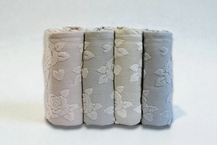 Набор полотенец 50х90 см Pupilla Venedik, лицевые 4 шт. - Фото 4 Набор полотенец 50х90 см Pupilla Venedik, лицевые 4 шт. - изображение 4