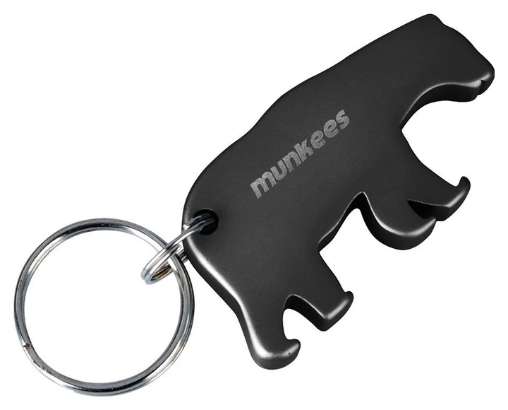 Munkees 3488 брелок-відкривачка Little Bear black (3488-BK) - Фото 1 Munkees 3488 брелок-відкривачка Little Bear black (3488-BK) - изображение 1