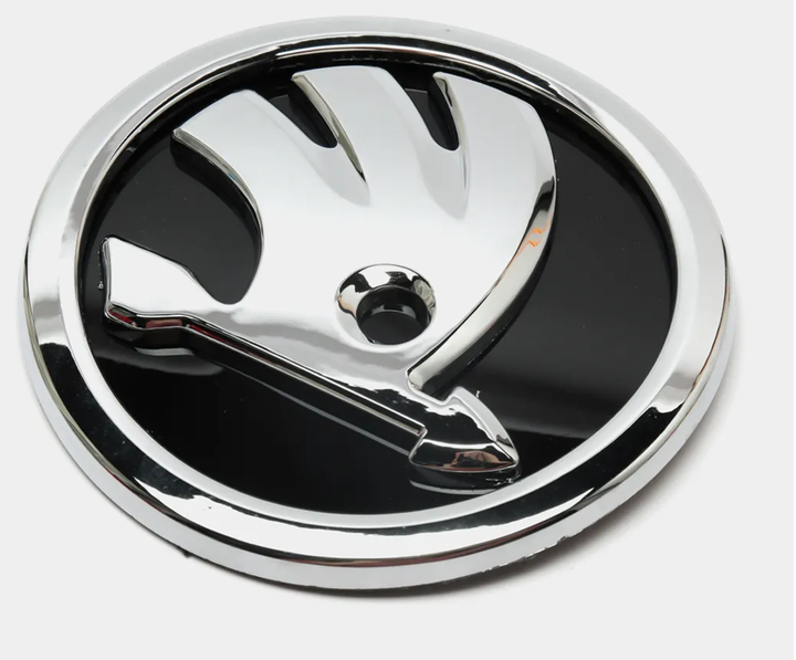 Эмблема знак Skoda (Шкода) 89 мм значок new Octavia Tour, A5,Fabia,Rapid, Superb 5JA8536872ZZ - Фото 3 Эмблема знак Skoda (Шкода) 89 мм значок new Octavia Tour, A5,Fabia,Rapid, Superb 5JA8536872ZZ - изображение 3
