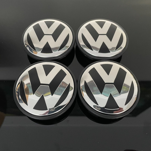 Колпачок для дисков Volkswagen 3B7601171 65 мм 56 мм заглушка фольцваген - изображение 2
