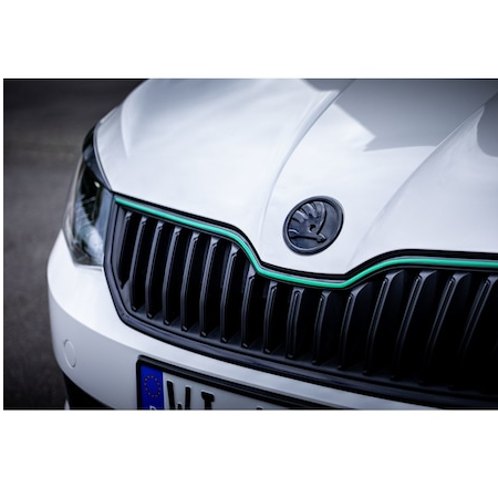 Эмблема значок на капот багажник Skoda 32В853621A Octavia A5 Fabia Roomster SuperB 90 мм 89 мм (шкода) - Фото 6 Эмблема значок на капот багажник Skoda 32В853621A Octavia A5 Fabia Roomster SuperB 90 мм 89 мм (шкода) - изображение 6