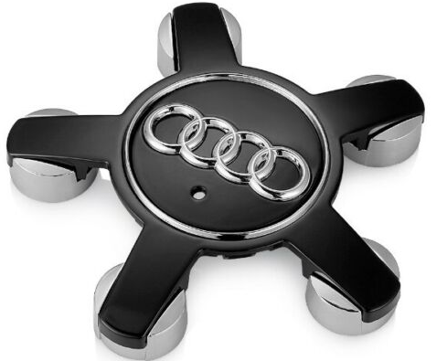 Ковпачок на диски Audi 4F0601165N чорні ауді 135 мм 58 мм зірка краб-ауді - Фото 5 Ковпачок на диски Audi 4F0601165N чорні ауді 135 мм 58 мм зірка краб-ауді - зображення 5