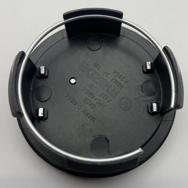 Колпачки на диски Mazda 2 D07A37190 черные 52 мм 45 мм мазда заглушки в диски - изображение 3