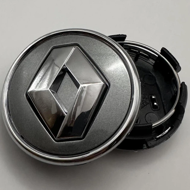 Колпачок на диски Renault 57 мм 50 mm заглушка рено графит с хром 403152085R | 403150709R - Фото 6 Колпачок на диски Renault 57 мм 50 mm заглушка рено графит с хром 403152085R | 403150709R - изображение 6