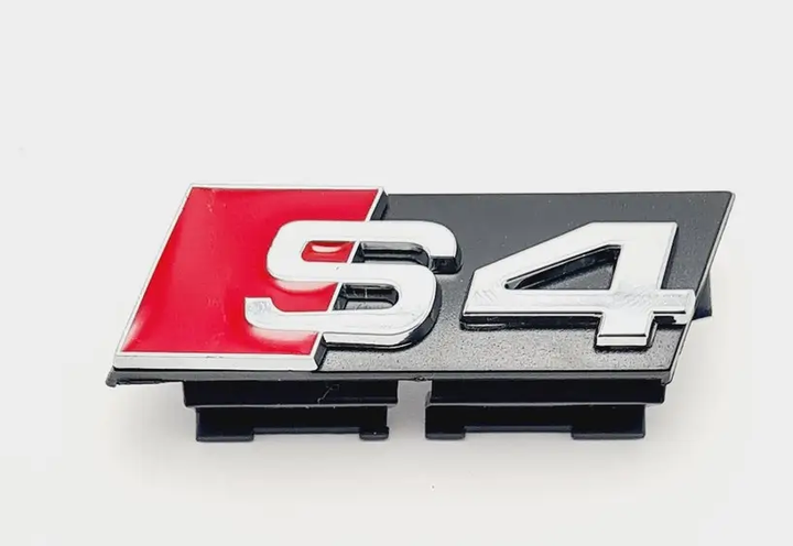 Audi s line эмблема значeк на решетку радиатора хром s4 табличка ауди слайн табличка - изображение 2