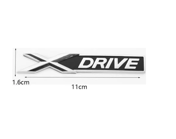 3D значок на багажник автомобиля, наклейка Xdrive, значок с логотипом Xdrive для BMW, эмблема металл - изображение 6