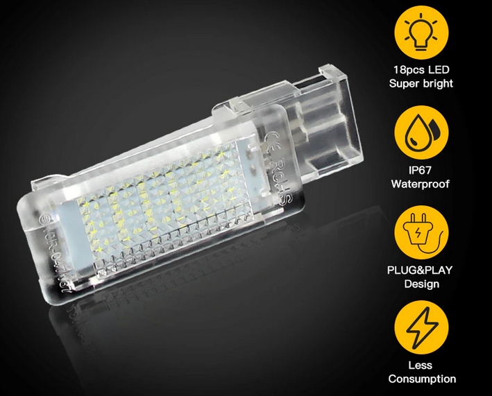 LED подсветка ног салона бардачка skoda AUDI Ауди Porsche порше VW Volkswagen фольцваген seat шкода 1 штука - изображение 4