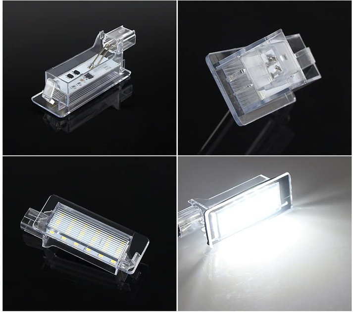 LED-підсвітка номера Renault Captur Kaptur Espace Scenic Latitude Laguna Zoe Dacia Duster рено дача Logan 1 штука - зображення 5