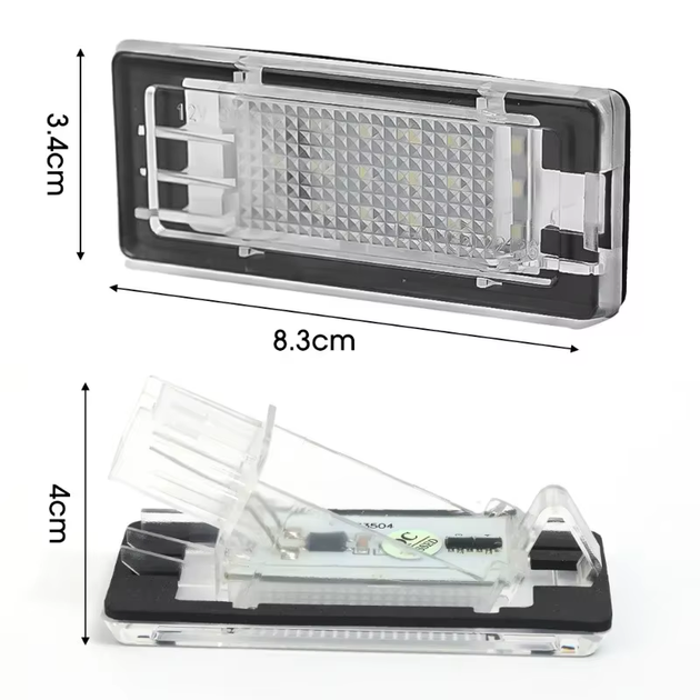LED-підсвітка номера Renault Captur Kaptur Espace Scenic Latitude Laguna Zoe Dacia Duster рено дача Logan 1 штука - зображення 7