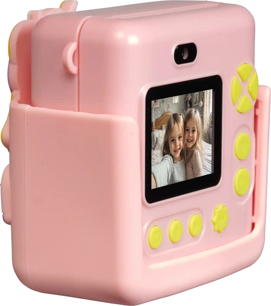 Дитячий фотоапарат Denver KPC-1363 з принтером Rose (KPC-1363RO) - зображення 5