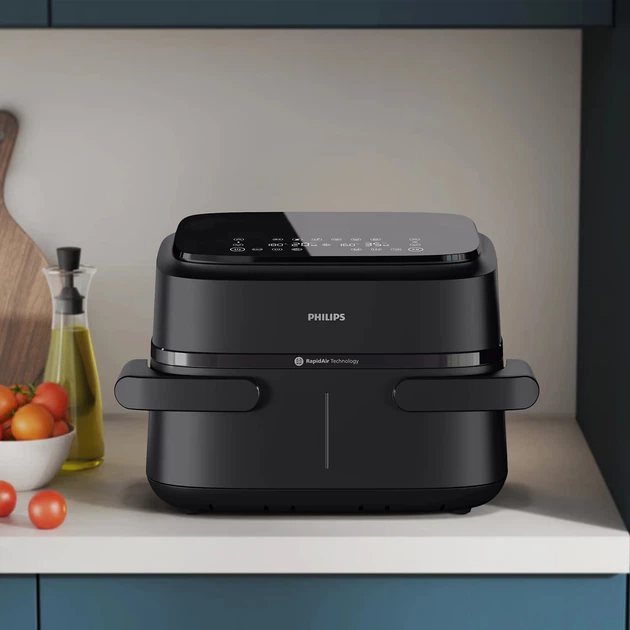 Мультипечь PHILIPS Ovi Dual NA150/00 с двумя корзинами - изображение 14