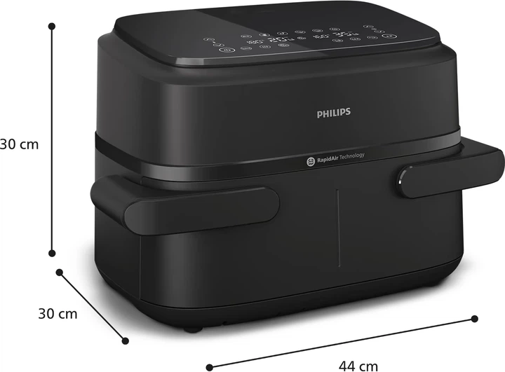 Мультипечь PHILIPS Ovi Dual NA150/00 с двумя корзинами - изображение 18