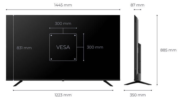 Телевизор KIVI 65U820KB - Фото 11 Телевизор KIVI 65U820KB - изображение 11