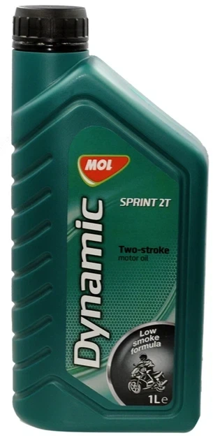Масло для 2-х тактных двигателей Dynamic Sprint 2T MOL, 1 л (смаз030) - Фото 1 Масло для 2-х тактных двигателей Dynamic Sprint 2T MOL, 1 л (смаз030) - изображение 1