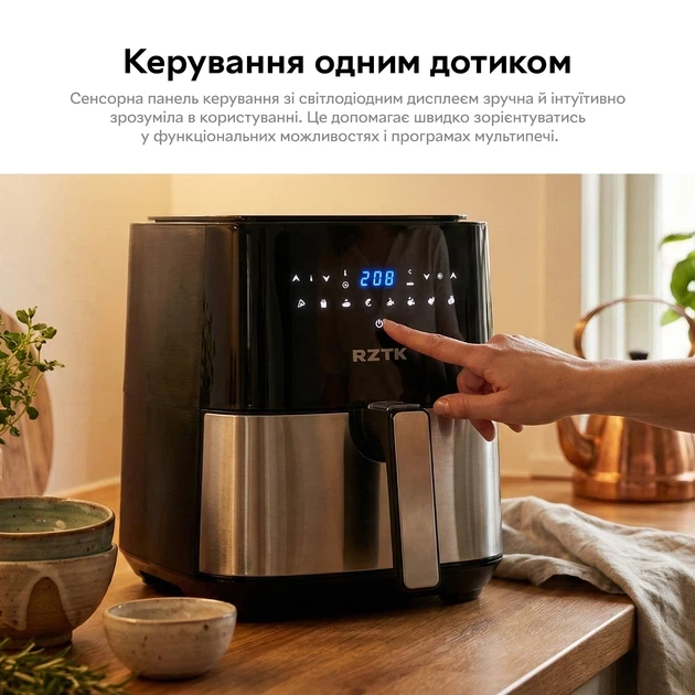 Аэрогриль (мультипечь) RZTK Air Fry L – фото, отзывы